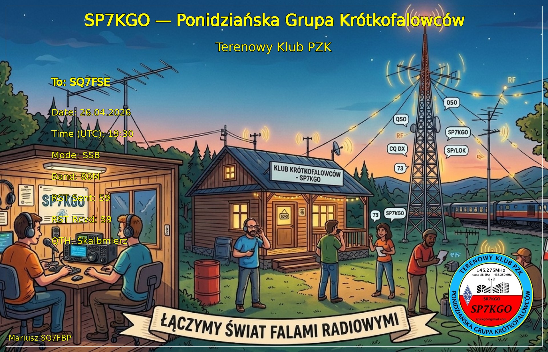 QSL SQ7FSE